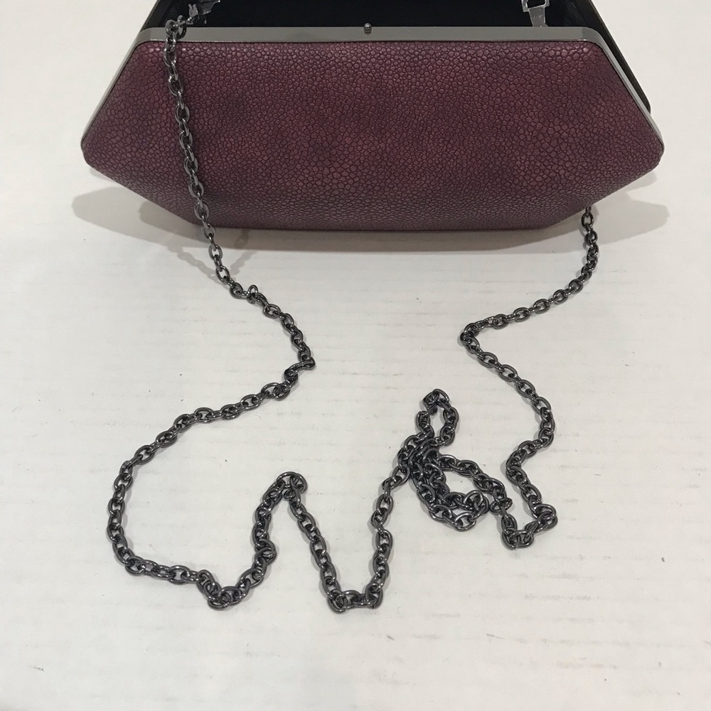 Bcbgenerations Wine Colored Clutch - image 2